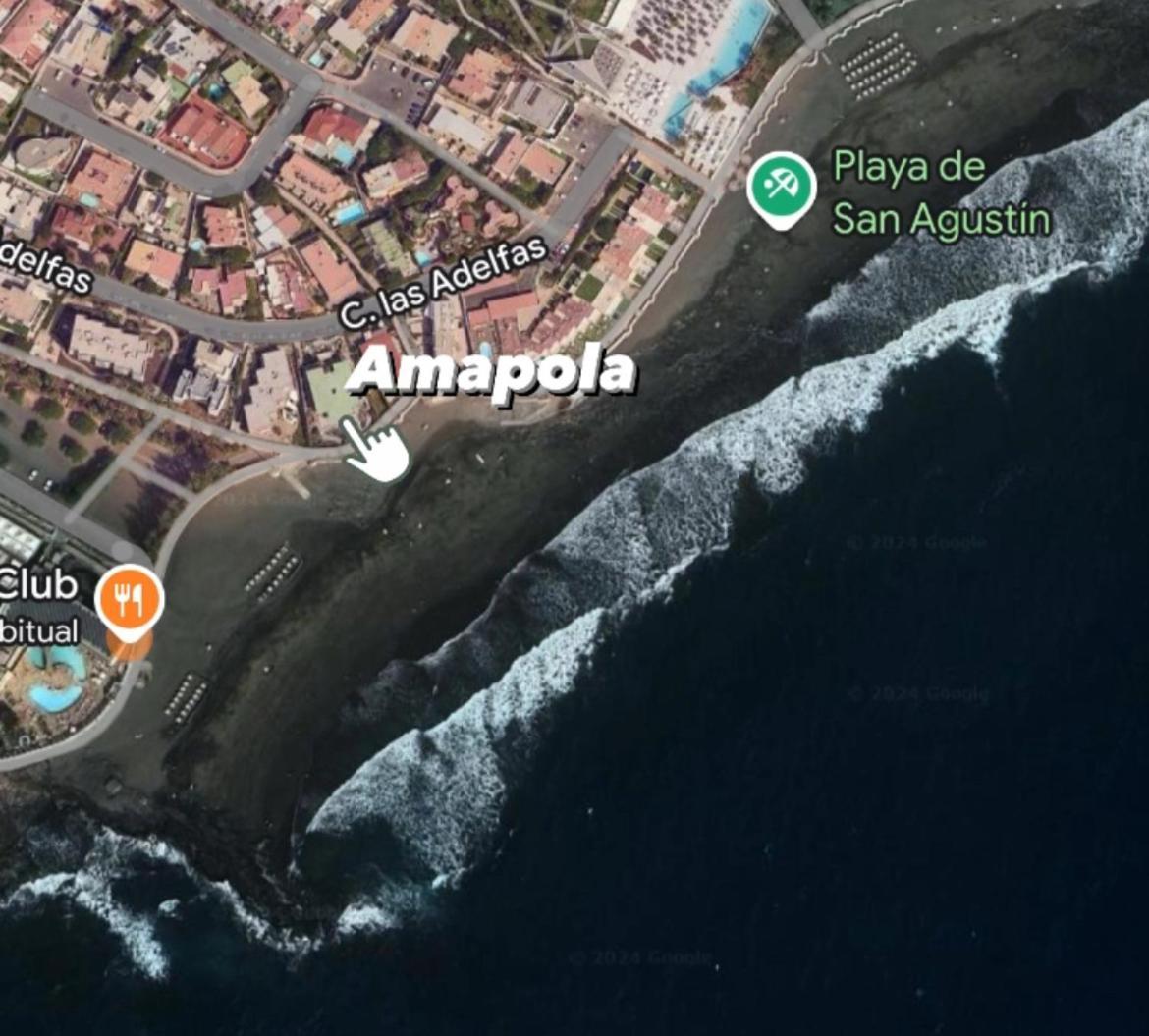 San AgustínAmapola Blue Sea - Recien Reformado, Frente Al Mar公寓 外观 照片