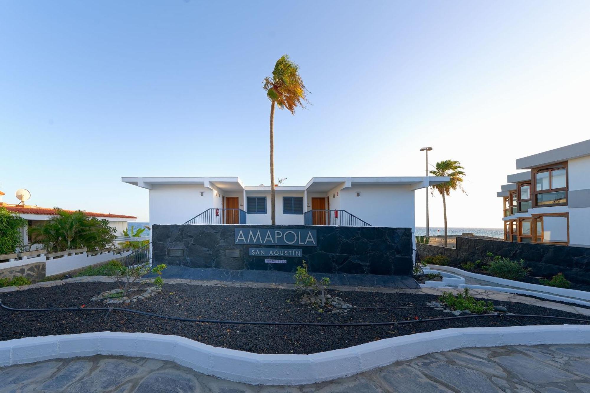 San AgustínAmapola Blue Sea - Recien Reformado, Frente Al Mar公寓 外观 照片